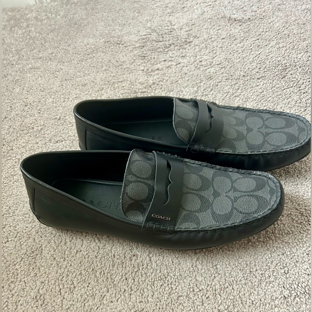 Coach Men’s Black Shoes Liam Driver